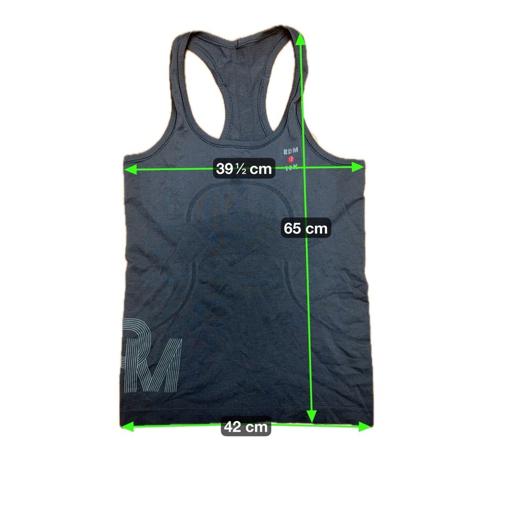 Lululemon Swiftly Tech Racerback Tank 2.0 Size 4 – EDM 10K Running Top – Black - Picture 6 of 6
